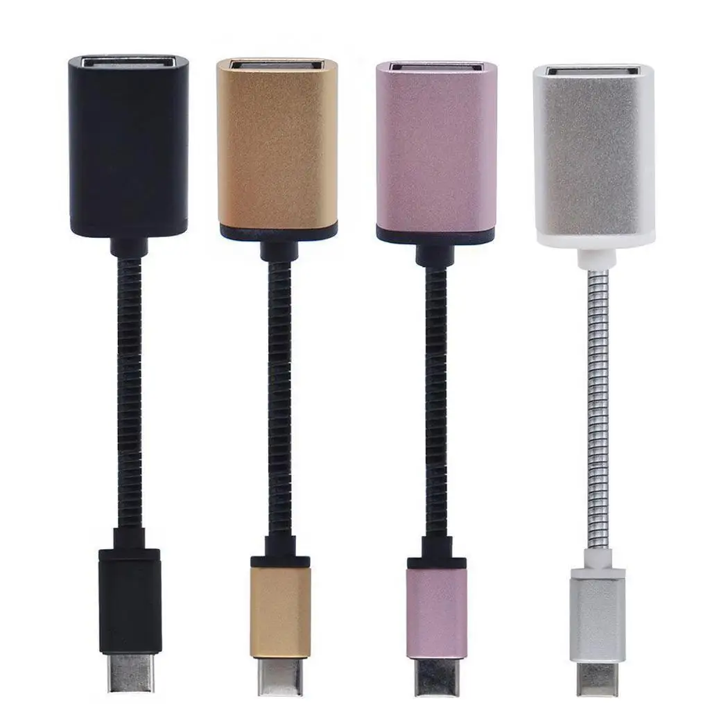 Адаптер type C с разъемом USB 3 0 Женский преобразователь type-c на OTG USB3.0 кабель для