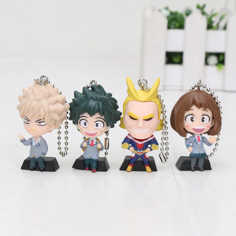 Новинка 3 см My Hero Academia boku Midoriya deku Shoto bakugou Toga фигурка из ПВХ игрушки|Игровые фигурки