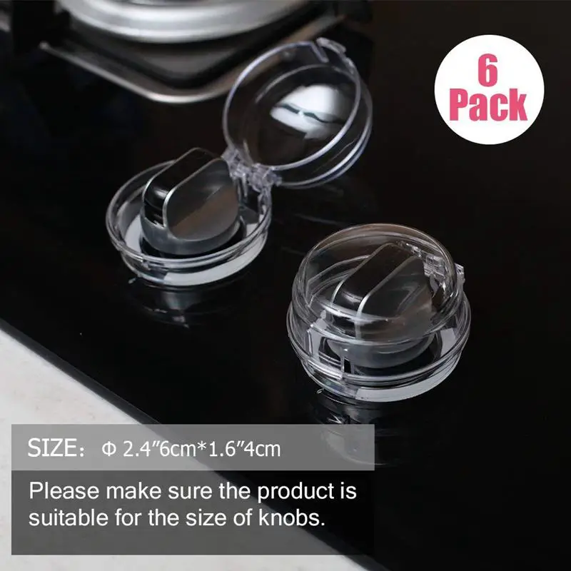 6 шт. в упаковке Детская безопасность детей кухонная плита ручка Корпуса мини