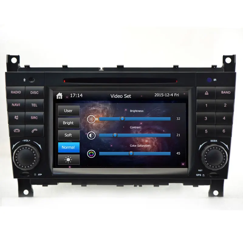 Автомобильный стерео dvd-плеер для Mercedes/Benz C Class W203 2004-2007 c200 C230 C240 C320 C350 CLK W209 2005 с GPS