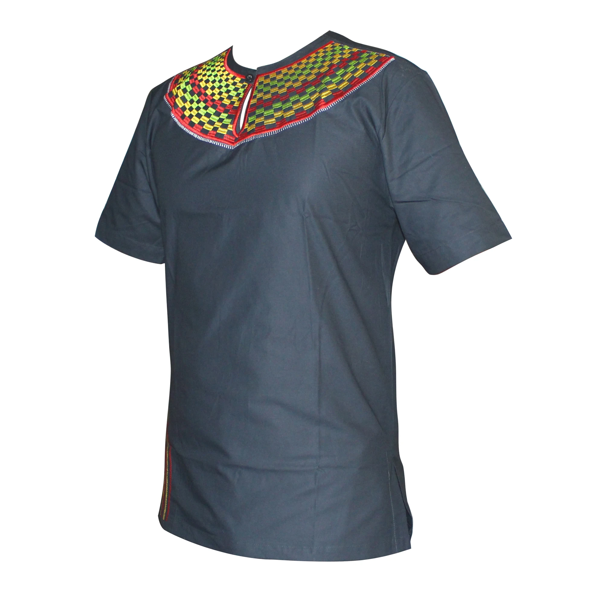 Женский топ с вышивкой в африканском стиле Классический Топ dashiki 2019|Поло| |