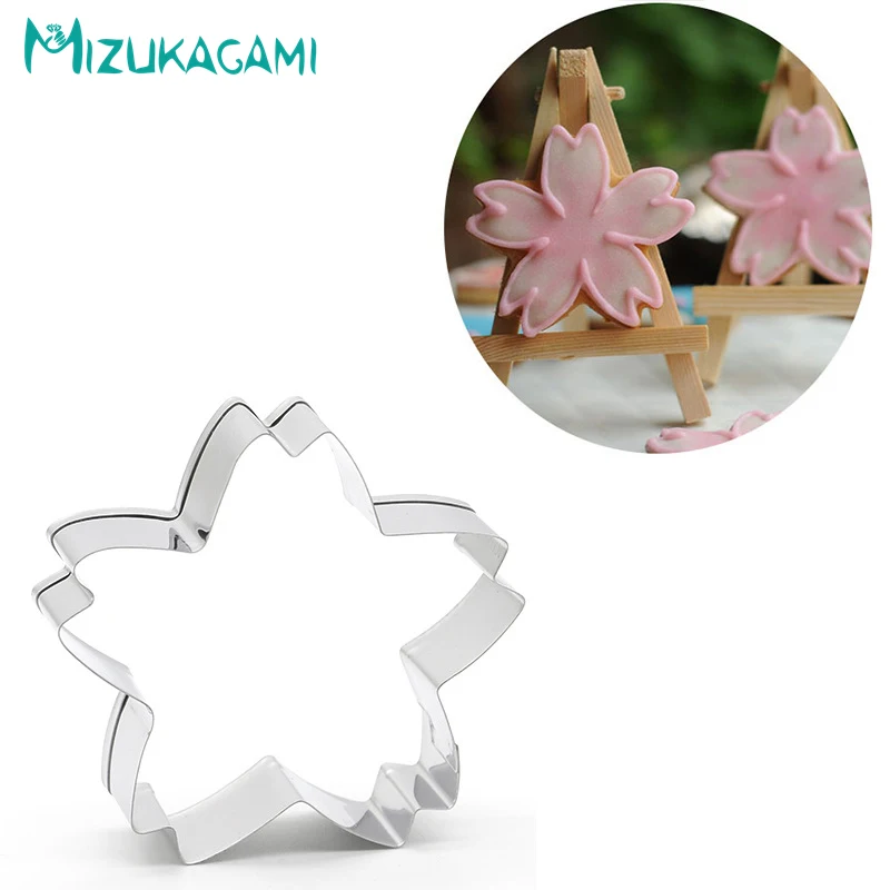Резак для печенья из нержавеющей стали форма цветущая вишня помадка инструмент