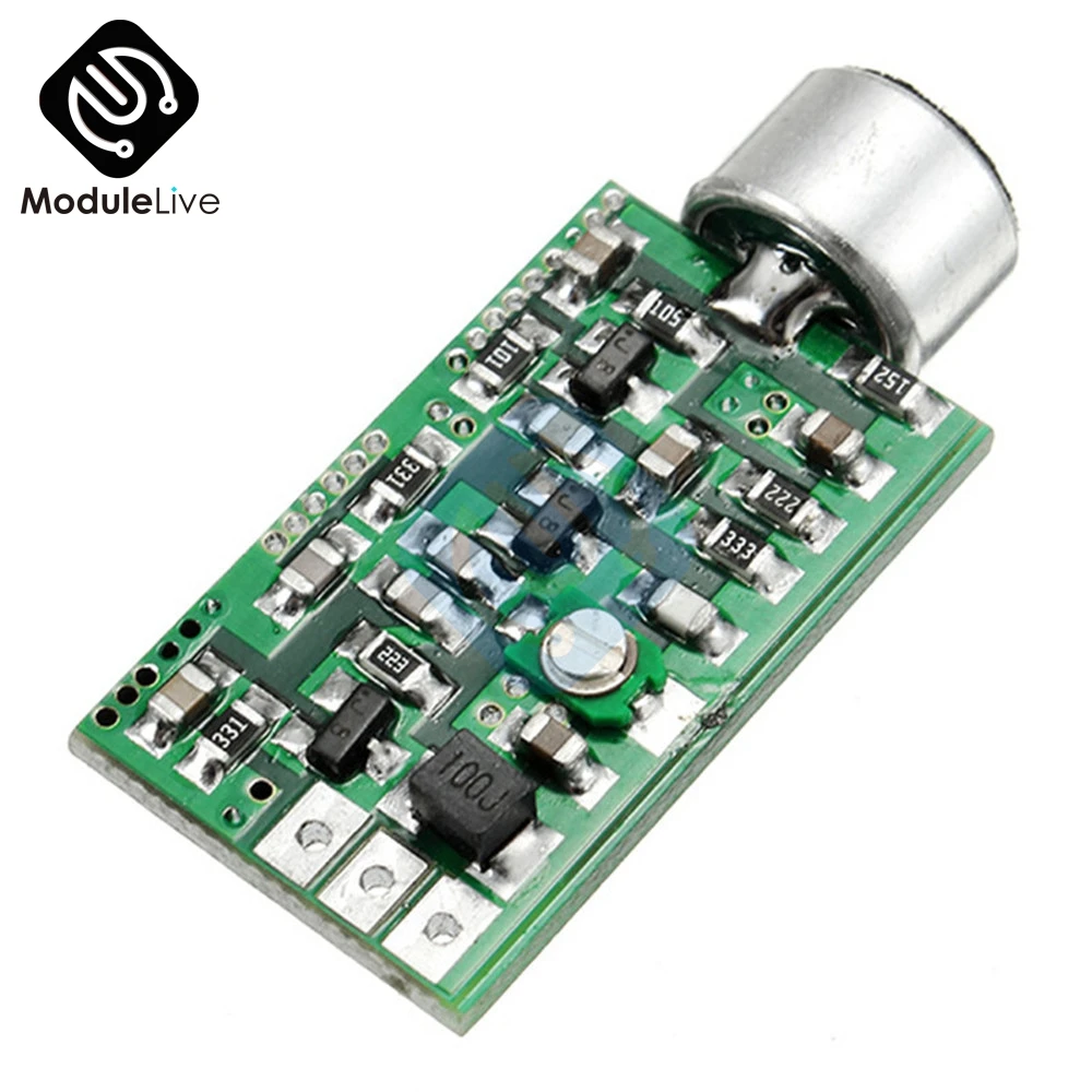 FM передатчик pick up Module мини беспроводной pick up микрофон беспроводной аудио передатчик FM Emission MIC основная плата V4.0