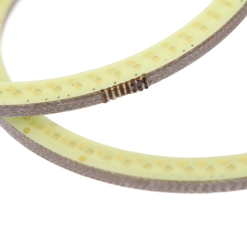 Super Bright!! 1Pair COB 80MM Car Led Headlight Angel Eye Auto Halo Ring Warning Lamps with Cover Lampshades Bright Chip | Автомобили и