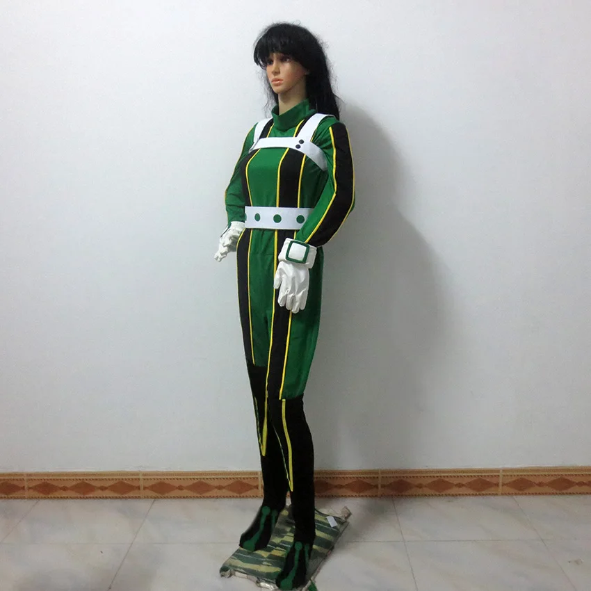 Аниме My Hero academic Asui Tsuyu Boku no карнавальный костюм на заказ любого размера |