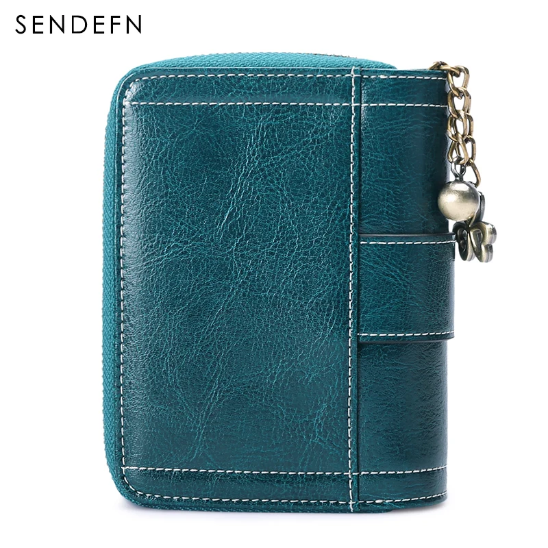 Новое поступление короткий кошелек SENDEFN из спилка женский маленький женская