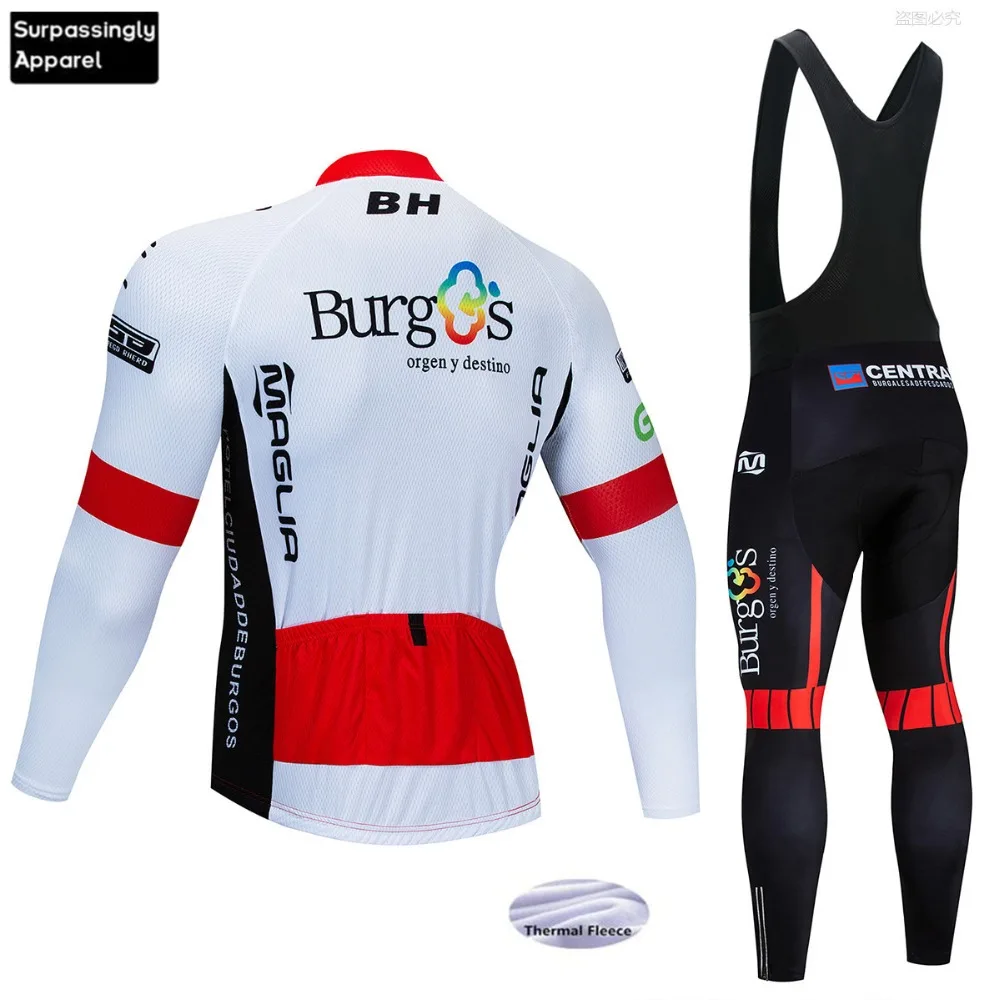 Белая велосипедная одежда Burg BH Team Ropa Ciclismo комплект одежды для велоспорта 16D с