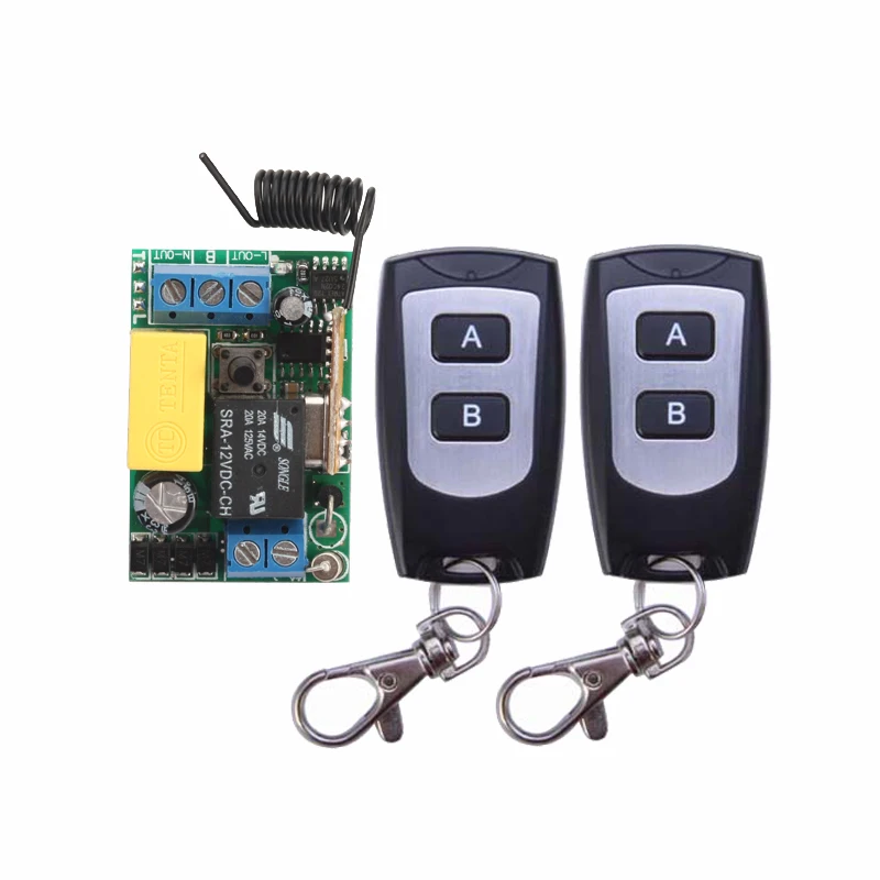 Высококачественный беспроводной Радиочастотный мини переключатель 220 В