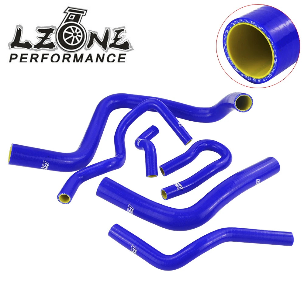 LZONE 6 шт. силиконовый шланг радиатора для HONDA CIVIC DOHC Тип R DC2 EK4/9 B16A/B B18C набор