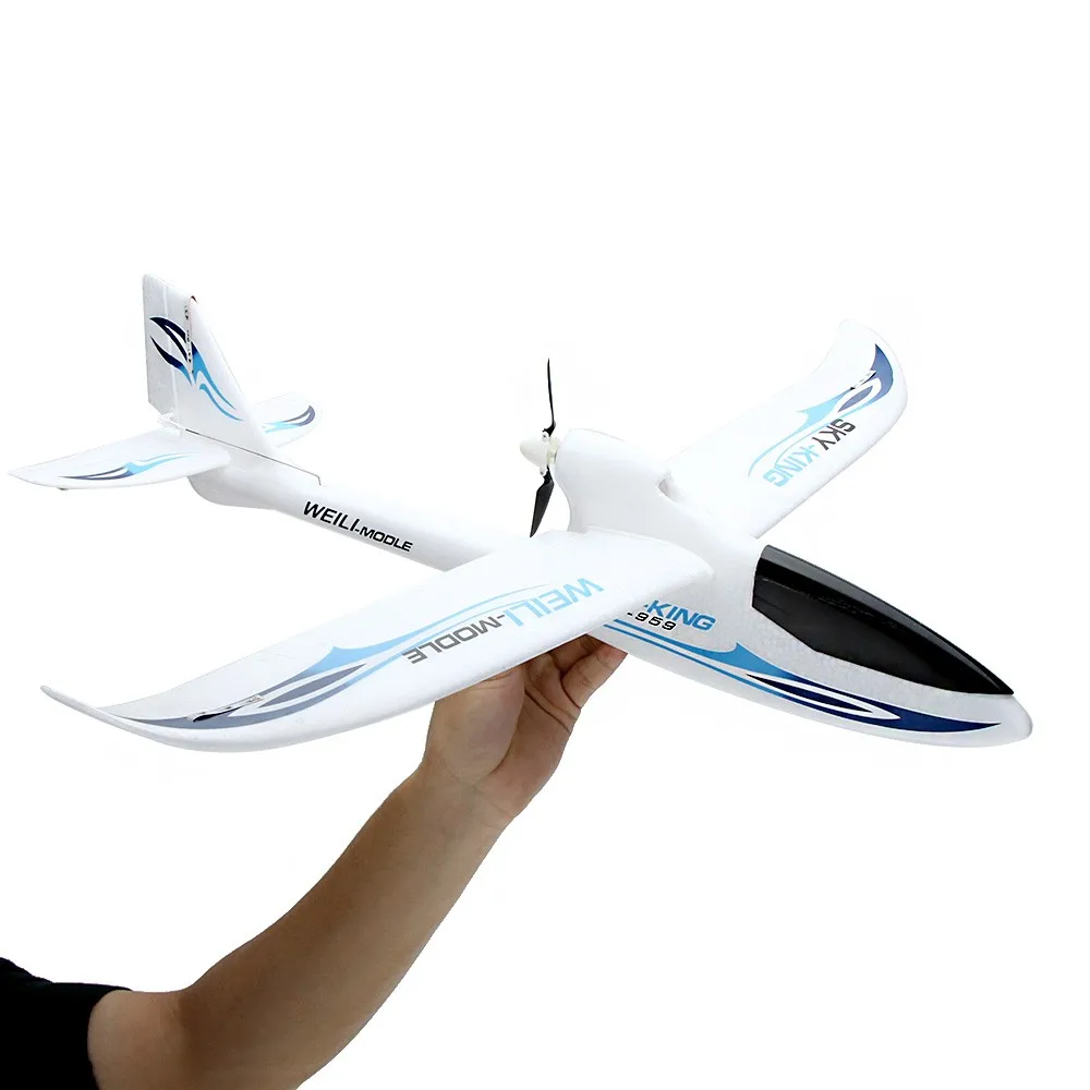 Wltoys F959 Sky короля 3CH RC самолет Push скоростной планер фиксированной крыла самолета RTF