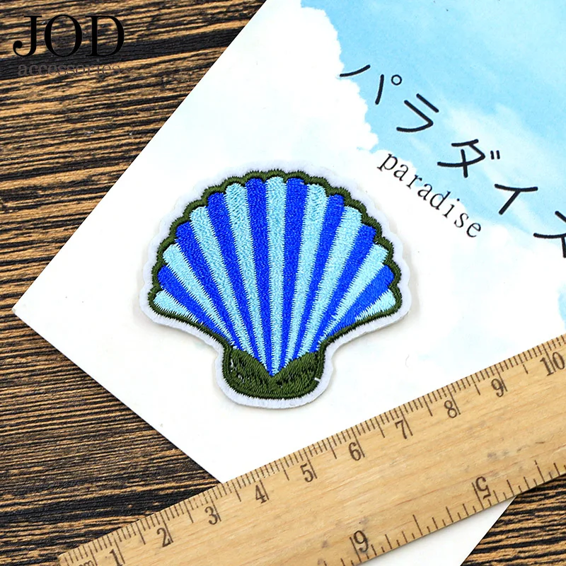 JOD мультфильм Рыба Аквариум глажка вышивка нашивка для одежды наклейки