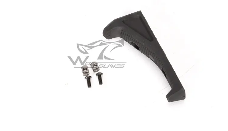 Черный WOLFSLAVES наружная рукоятка M-LOK Foregrip AFG вода G un Регулируемая охотничья рукоятка для игрушки G un аксессуары для NERF G un рукоятка - Цвет: Черный