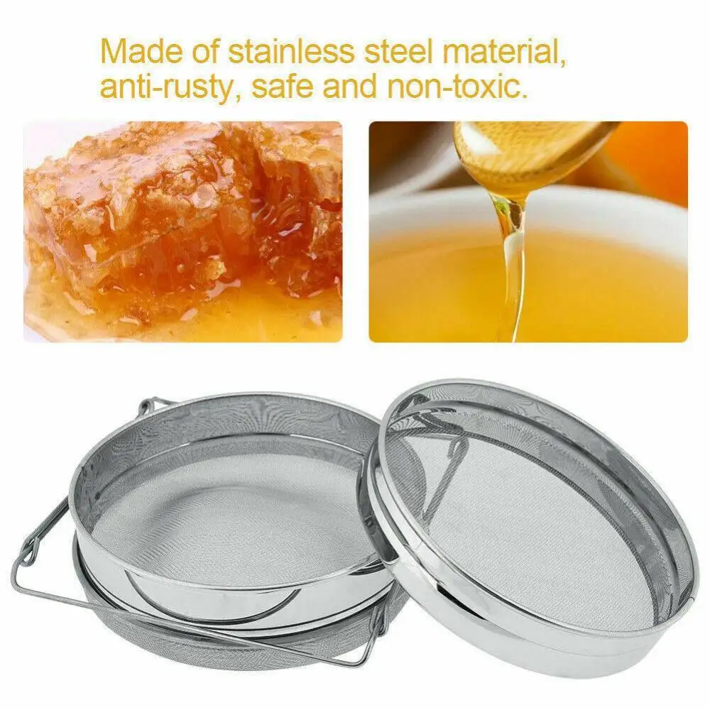 Новый двухслойный сетчатый фильтр из нержавеющей стали для меда сито
