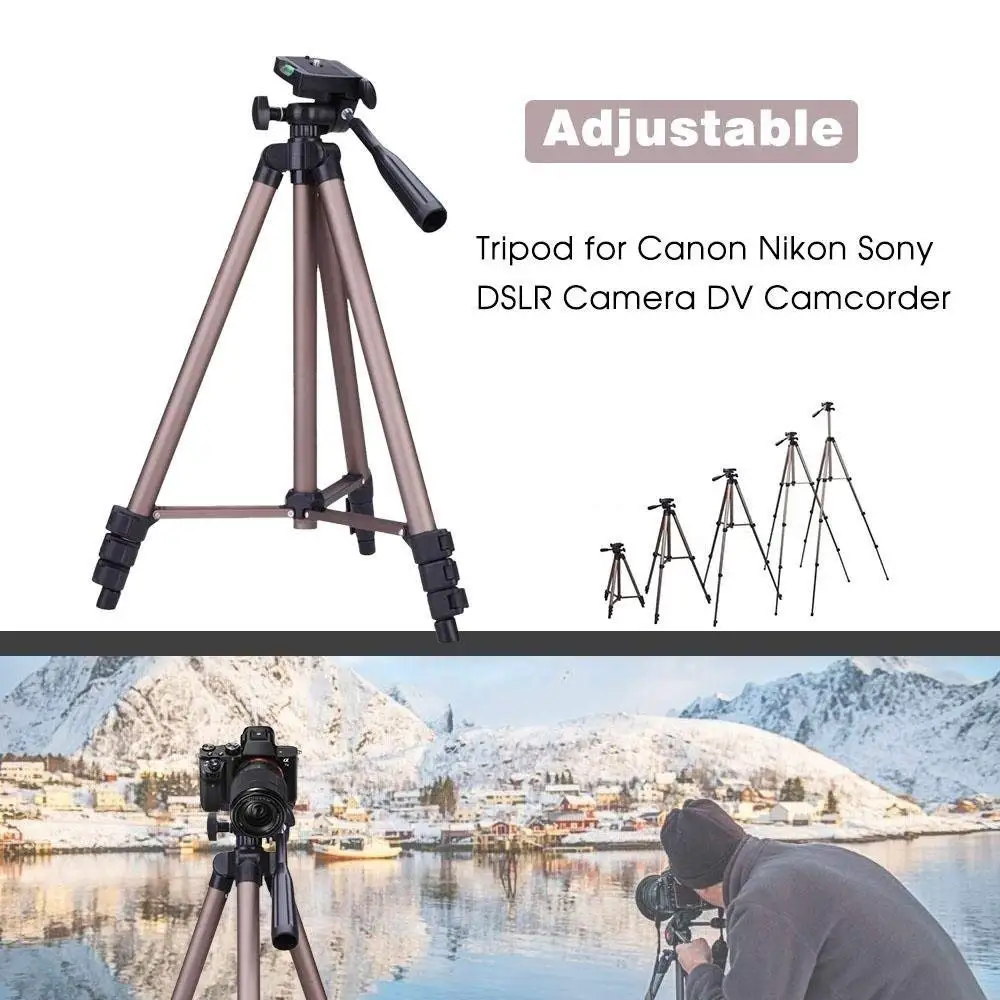 Профессиональный штатив для камеры портативный Трипод зеркальных камер Canon Nikon