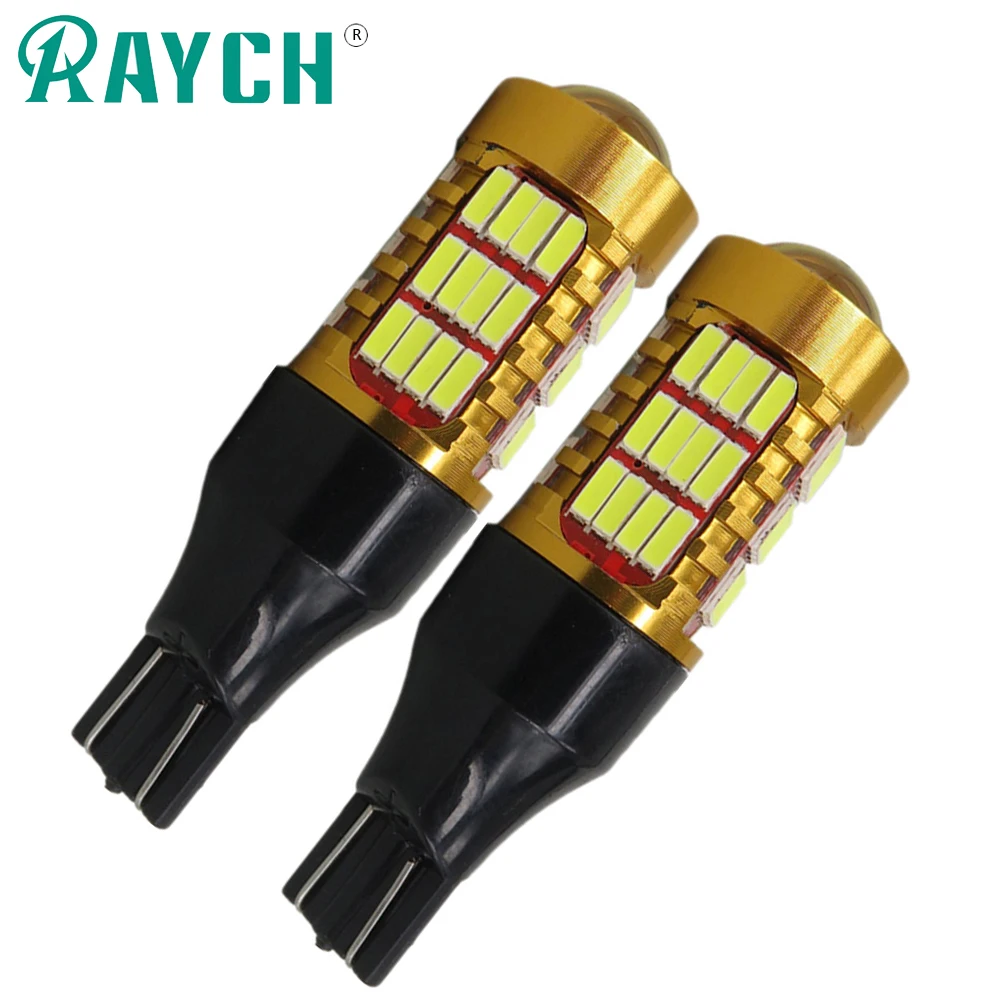 2x CAN шина высокой мощности 10 Вт LED T15 912 W16W 921 Светодиодная лампа 4014 чип 58 SMD 12 В