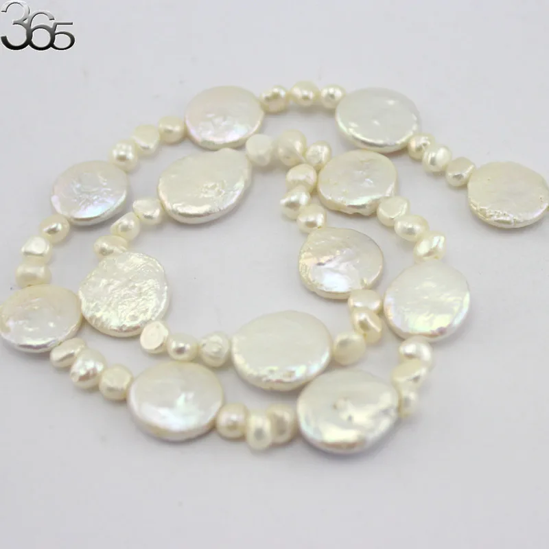 Бесплатная доставка ювелирное изделие сделай сам 14 мм монета жемчуг и 6-7 форма