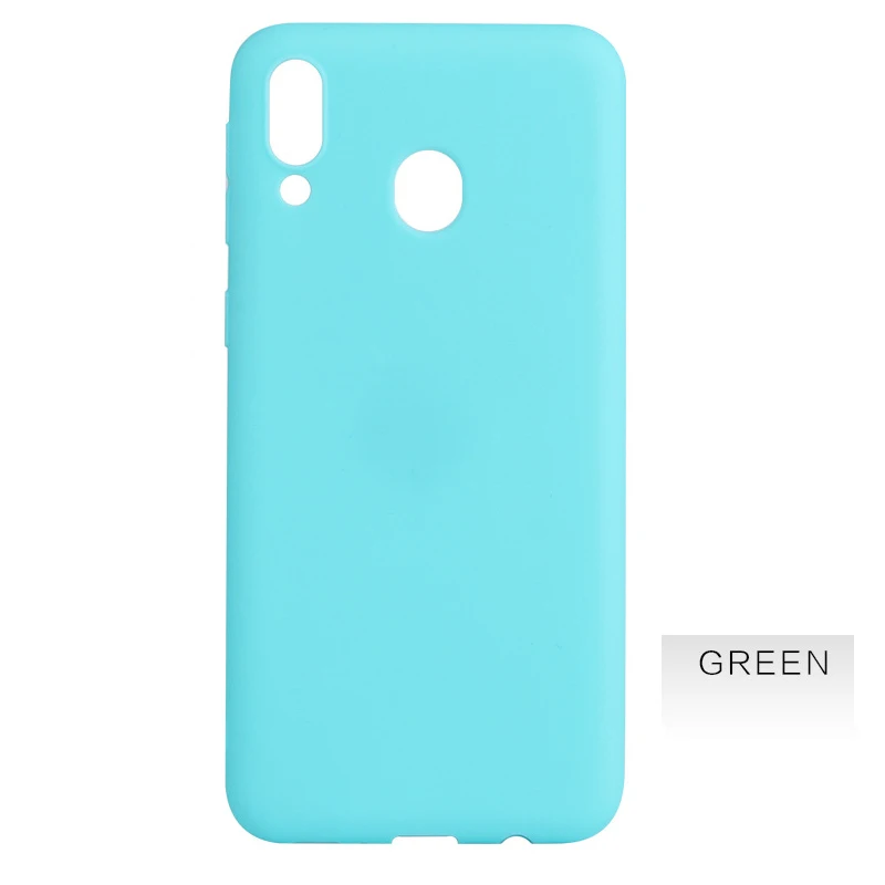 Силиконовый чехол карамельного цвета из ТПУ для Samsung Galaxy A40 Ультратонкий матовый