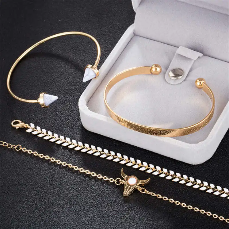 Новые женские Геометрические треугольные простые натуральные пшеничные уши