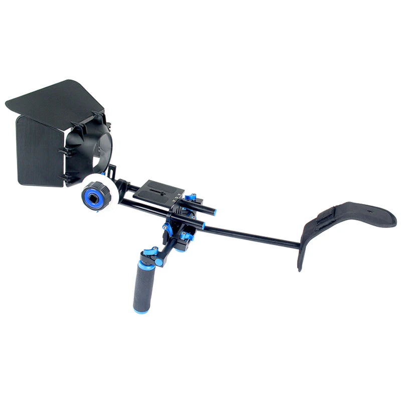 3in1 DSLR Rig Set Movie Kit Film Making System Shoulder Moun