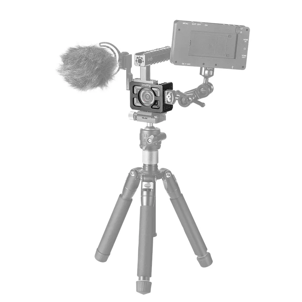 Клетка для камеры SmallRig RX0 ii Sony II облегающая клетка с резьбовыми отверстиями 1/4 20 и