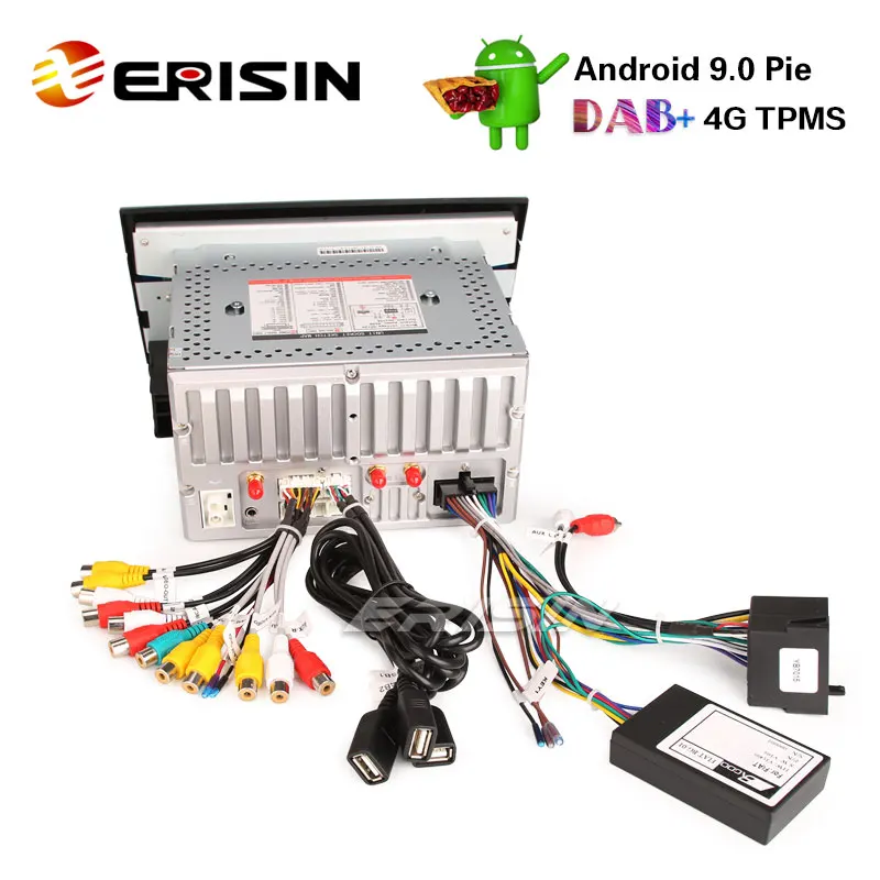 Erisin ES4971F " Android 9,0 Авторадио gps DAB+ WiFi OBD2 TPMS 4G DTV CD Bluetooth для Fiat Bravo
