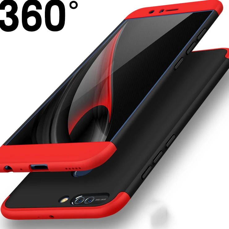 Для huawei honor 8 PRO Чехол для huawei honor V9 чехол PC матовый Роскошный 360 Защитный чехол для huawei honor 8 pro V9 бампер чехол