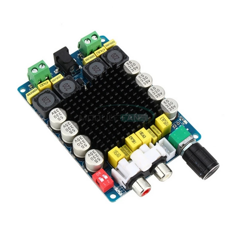 Двухканальный модуль усилителя мощности TDA7498 класс D 2X100W плата аудио