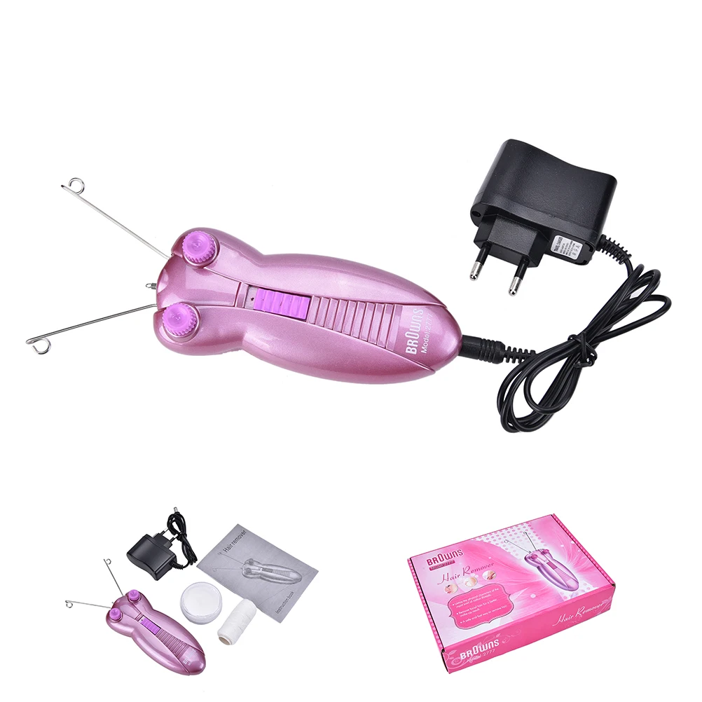 1 шт. женский Электрический эпилятор с хлопковой нитью|remover face hair|shaver for womenshaver electric
