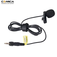 comica cvm m o2 3 5mm lavalier microphone omnidirectional lapel microphone for sony wireless microphone transmitter
