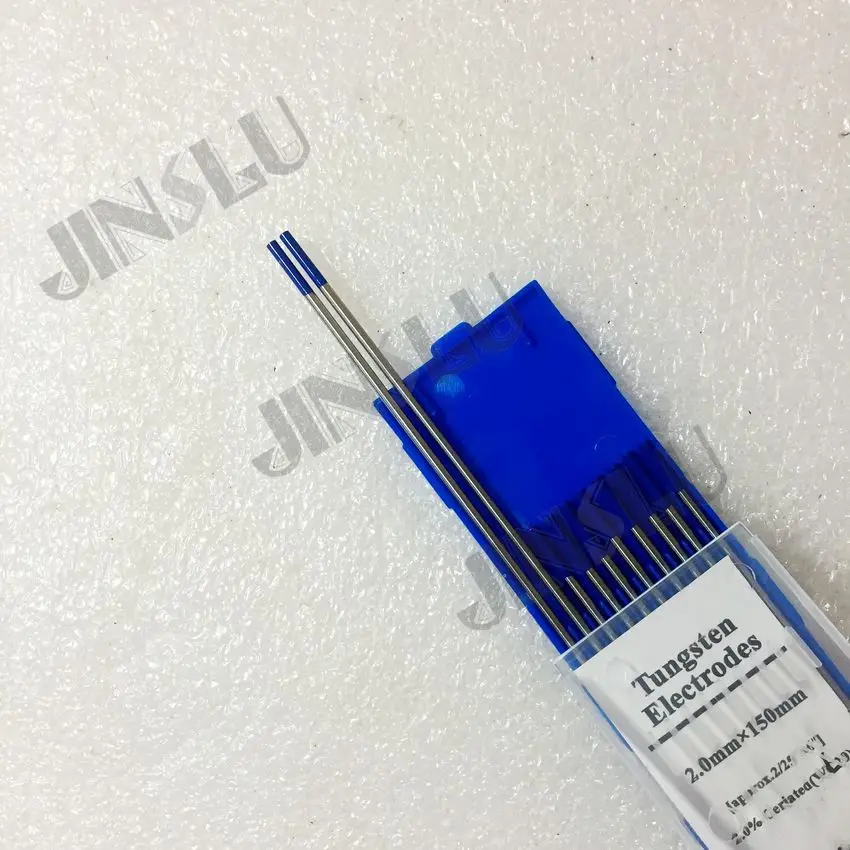 

Высококачественный 2% Lanthanated Небесно-Голубой наконечник WL20 вольфрамовый электрод для аргонодуговой сварки 2,0x150 мм, 20PK