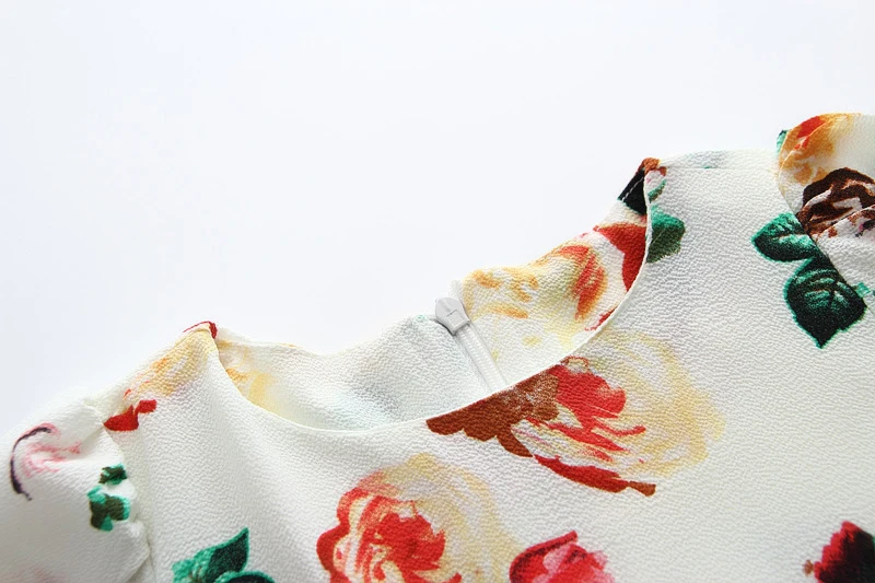 Детское шифоновое платье с цветочным принтом вечерние весну | Детская одежда и