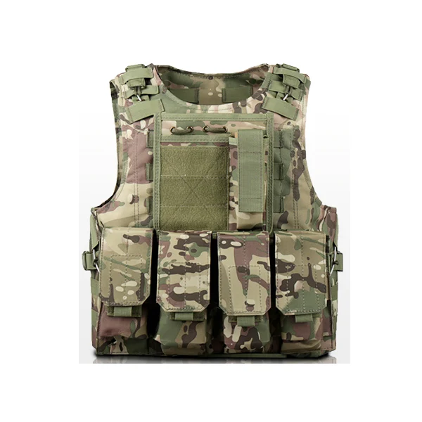 CP Быстросъемный военный модульный Тактический Жилет Molle CIRAS, штурмовой жилет, боевые жилеты для страйкбола, включает в себя чехол и сумку для аксессуаров - Цвет: CP