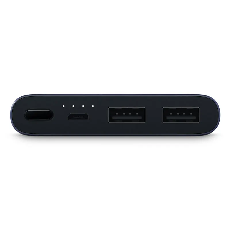 10000 мАч Внешний аккумулятор Xiaomi Mi 2i внешний 18 Вт быстрая зарядка PLM09ZM с двойным