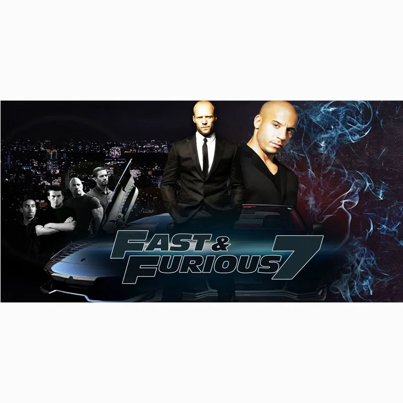 Fast and Furious Print Microfiber Beach Towel Drying Sport Gym Bath Towels Custom Yoga Mat Kids Throw Blanket 70 X 140CM | Дом и сад