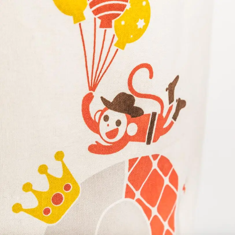 

40*60CM Cartoon Waterproof Laundry Hamper Folding Clothes Storage Baskets Home decoration barrel kids toy organizer basket AU976