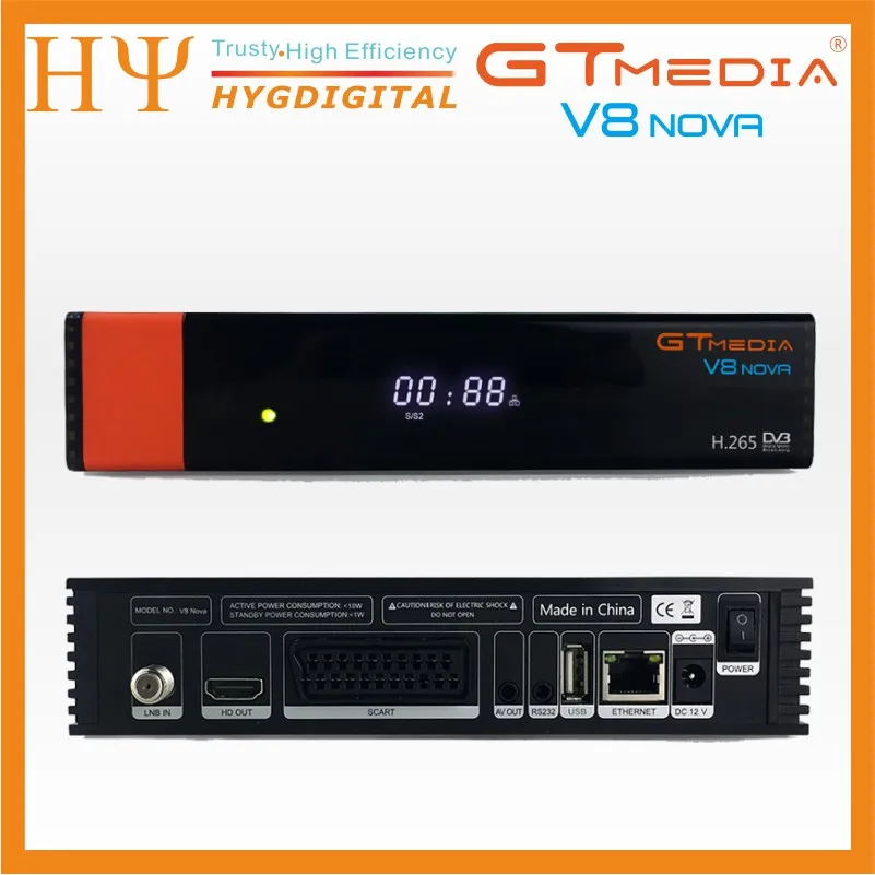 5 шт. спутниковый ресивер GTMedia V8 Nova Full HD с поддержкой Wi Fi встроенный декодер H.265