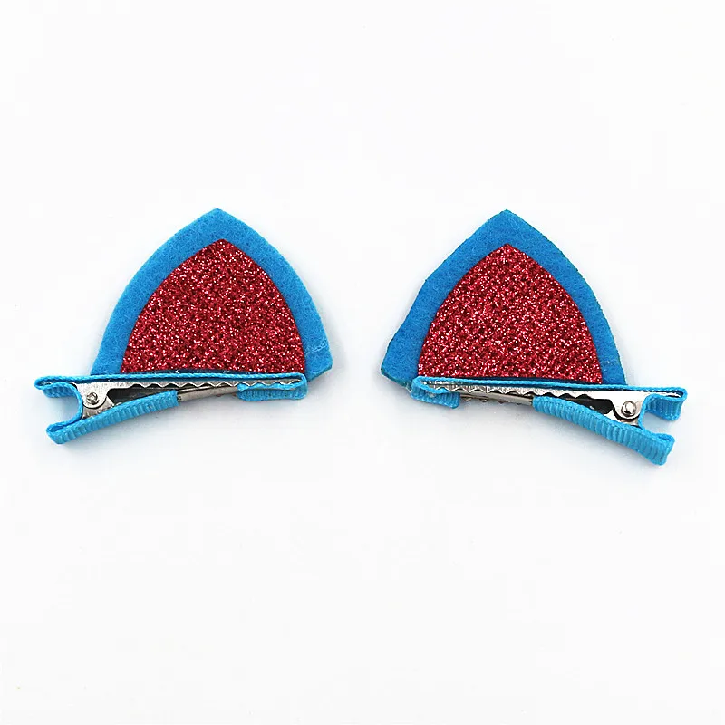 Детские заколки для волос с кошачьими ушками 2 шт./лот