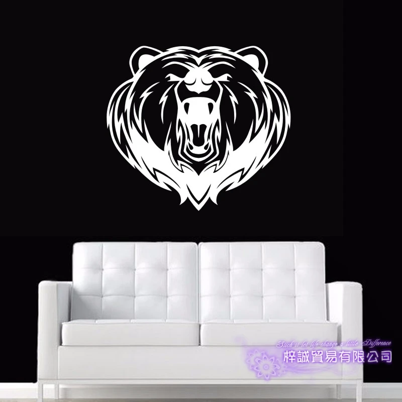 Медведь стены Стикеры Oso наклейка у нас Плакаты виниловая на стену Art Наклейки Наклейка Декор настенная