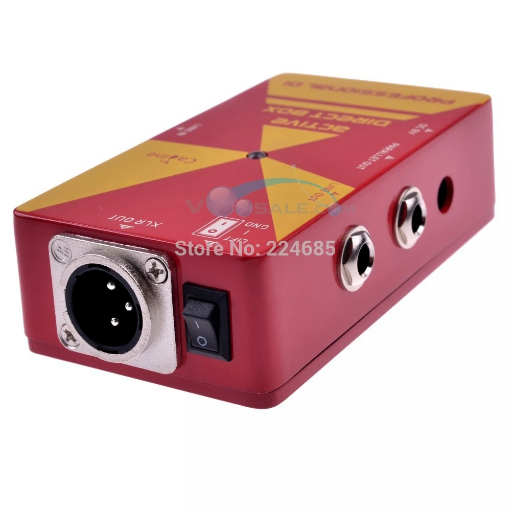 Caline CP 23 DI BOX гитарный эффект педали XLR Out подключения CP23 эффекты гитарные