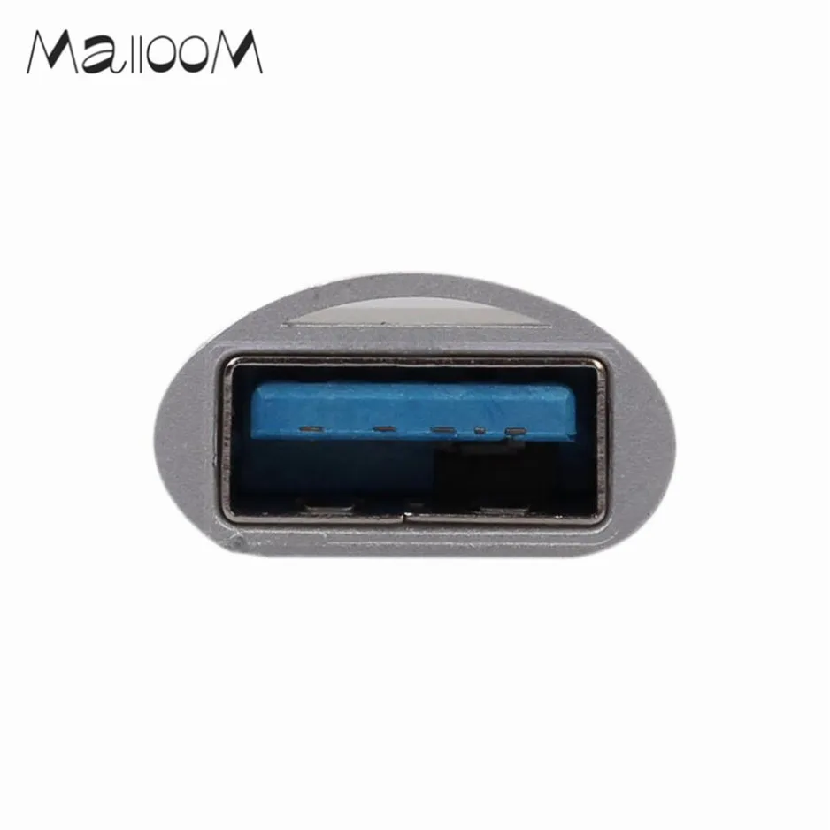 Malloom USB-C type-C штекер USB Женский мини-адаптер OTG 2,0 конвертер для samsung Galaxy Note 8 Прямая поставка