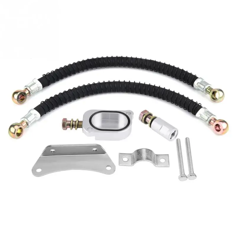 

Motorcycle Engine Oil Cooler Cooling Radiator Kit for Honda MSX125 YG125