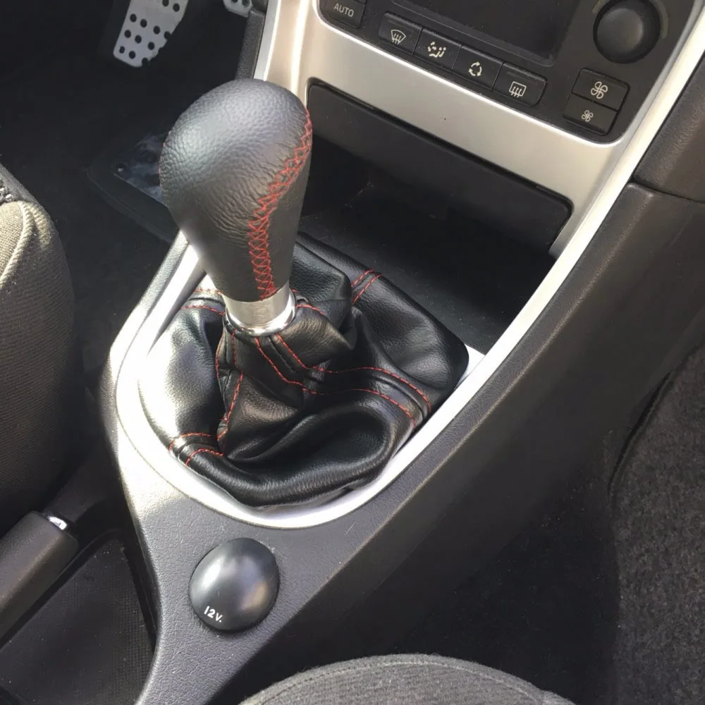 Автомобильный Высококачественный Универсальный JDM ручной кожаный рычаг
