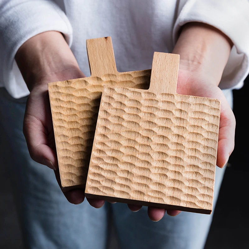 Деревянная подставка Настольный коврик текстура буковых подстаканников