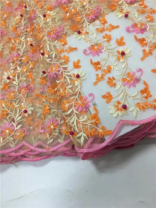 2018 высококачественный гипюр французское кружево тюль нигерийские кружевные