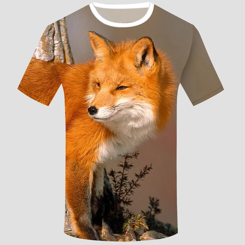 YOUYEDIAN 2D печатная Футболка женская футболка с коротким рукавом Повседневная