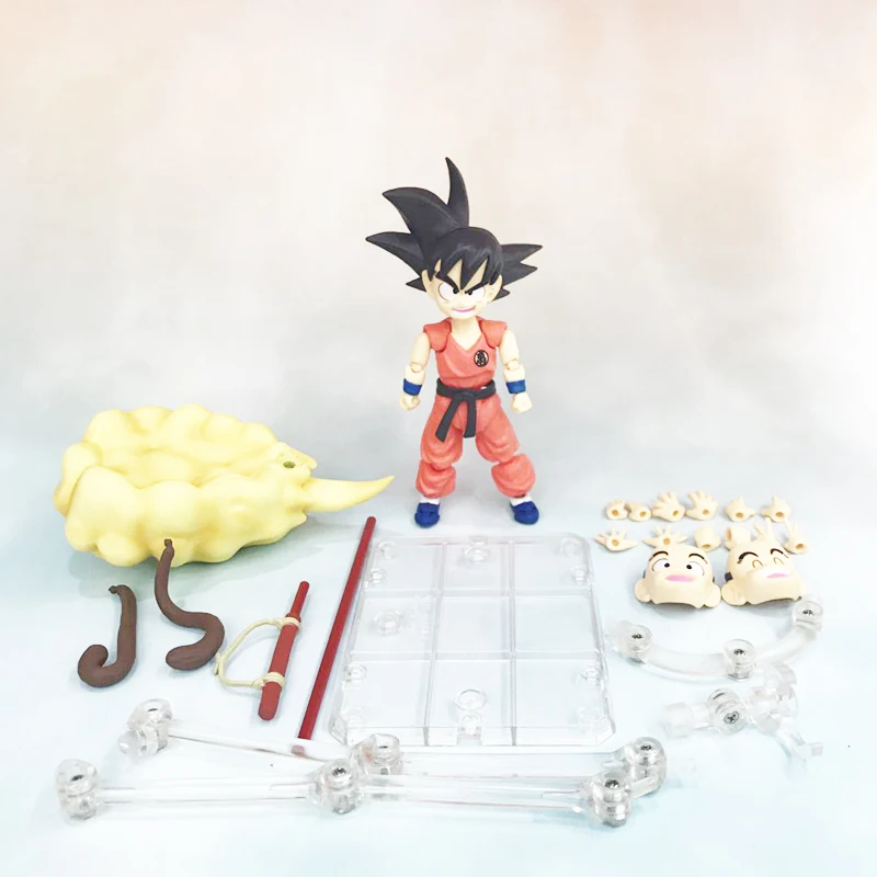 12 см SHFiguarts SHF Dragon Ball Z Kid Child Goku Gokou Figuarts ПВХ фигурка модель игрушки кукла для детей