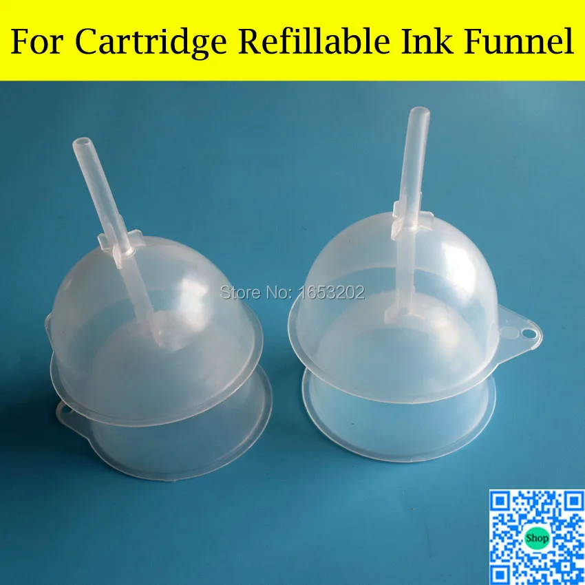 8 шт./лот пластиковая воронка для заправки чернил широкоформатного принтера Epson |
