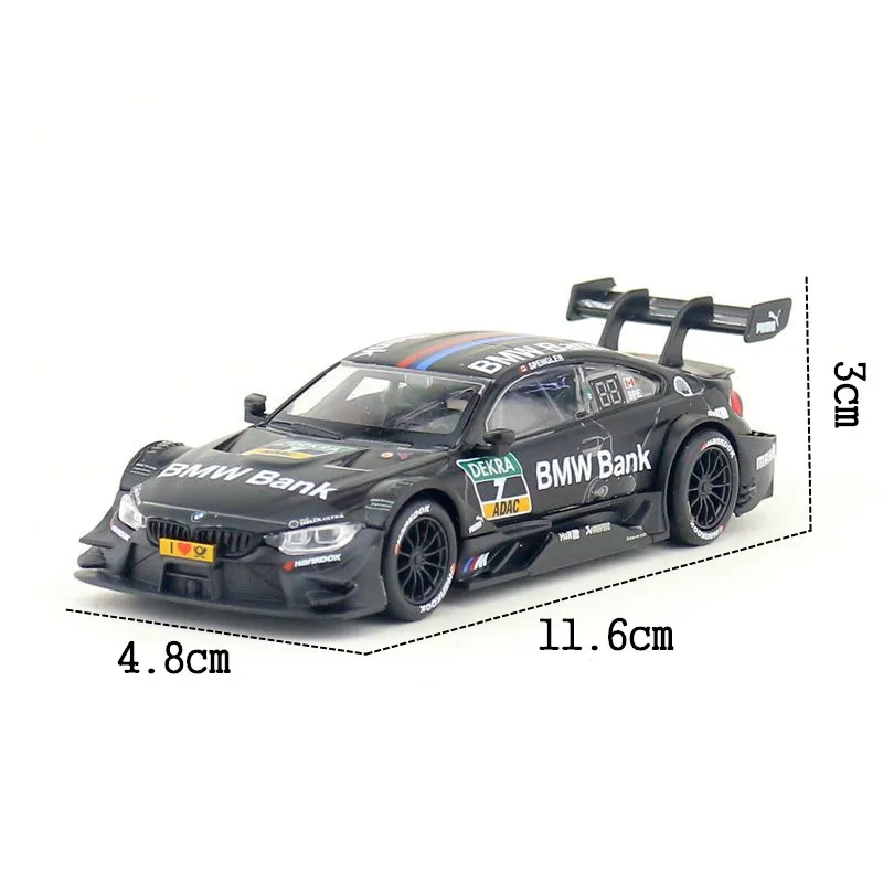 RMZ City/Масштаб 1:43/модель игрушки под давлением/DTM M4 Super Sport гоночный