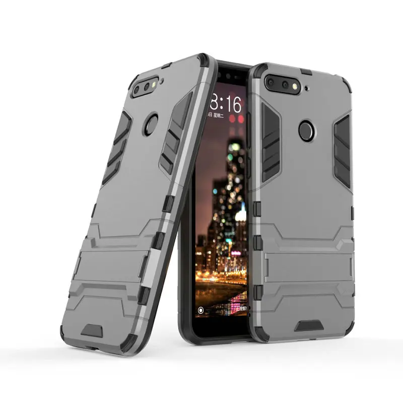 

for Huawei Honor 7C 5.7" Shockproof Hard Phone Case for Huawei Honor 7C 5.7" AUM-L41 Russian Version Armor Case Back Cover