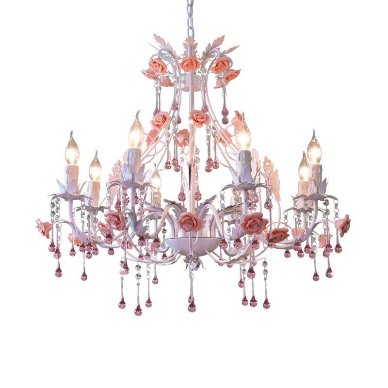 

Lamp Wedding Decoration Lights Flower Crystal Lamp Chandeliers Lighting Modern led Chandeliers Living Room Lamp LED Plant Light